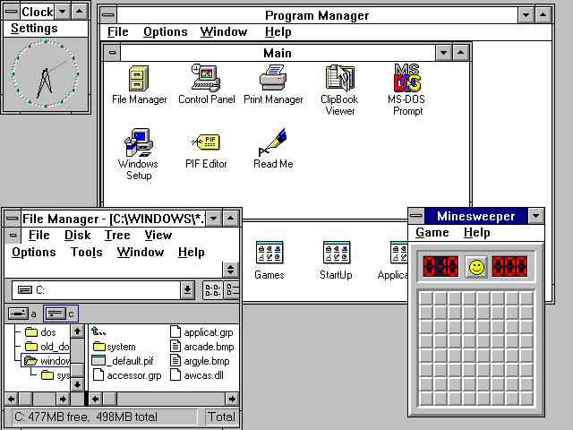 Slika:Windows 3.11 workspace.png