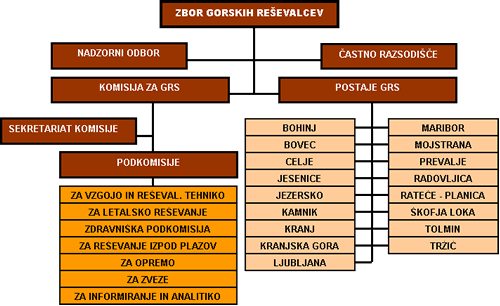 Organiogram GRS