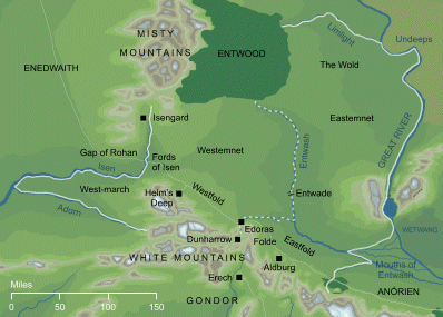 Slika:Map of Rohan.gif