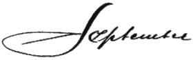 Logotip glasbene skupine September