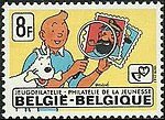 Sličica za Poštne znamke s Tintinom