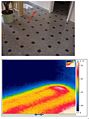 Posnetek poda z instalacijami talnega ogrevanja - nevidno iztekanje, IR detekcija
