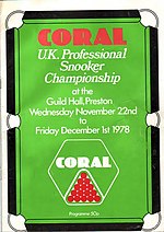 Sličica za UK Snooker Championship 1978