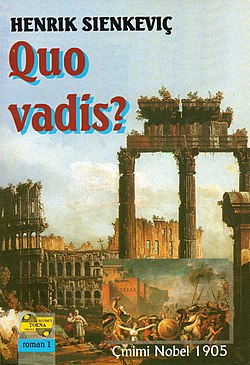 Kopertina e romanit Quo Vadis në botimin shqip..jpg