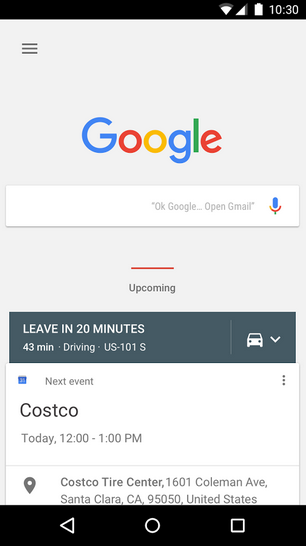 Датотека:Google Now screenshot.png