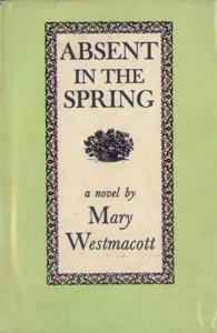 Датотека:Absent in the Spring First Edition Cover 1944.jpg