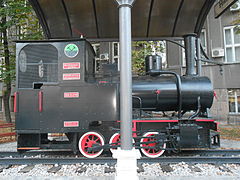 Парна локомотива „Баба Милка“ из рудника Јелашница (Нишка Бања) данас се чува у Нишу