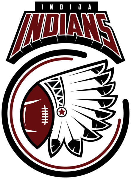 Датотека:Indjija Indians logo.png