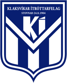 Лого ФК КИ Клаксвик.png