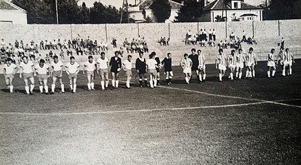 Отварање терена 22. маја 1969. ФК Хајдук — ФК Црвена звезда