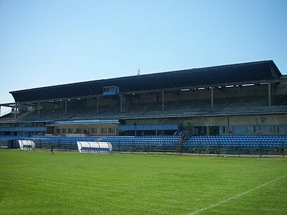 Stadion Rada — „Kralj Petar Prvi”. Kapacitet 6.000 mesta.