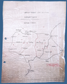 Дворско ловиште у Хан Пијеску, површине 74 квадратна километра, карта из 1924. године.