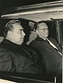 Stevan Kragujevic, Tito, Docek Breznjeva, na arodromu Beograd, , 22. sept. 1966..jpg