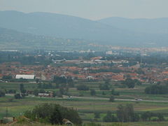 Niška kotlina, pogled sa Mramorskog brda