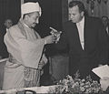 Принц Јемена Ел Баден и Светозар Вукмановић Темпо, 1957.