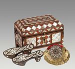 Џевахир кутија за накит, нануле и тепелук, 19. век