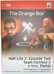 The cover of The Orange Box