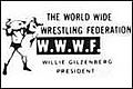 โลโก้ดั้งเดิมของ World Wide Wrestling Federation (พ.ศ. 2506 - 2522)