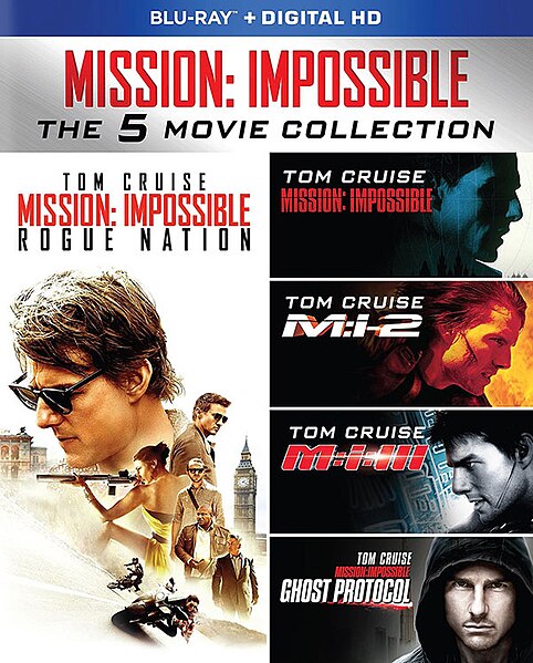 ไฟล์:Mission Impossible Five Films Blu Ray set.jpg