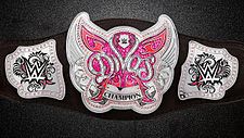 An image of the WWE Divas Championship ดับเบิลยูดับเบิลยูอี ดีวาส์ แชมเปี้ยนชิพ.