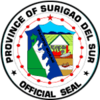 Opisyal na sagisag ng Surigao del Sur