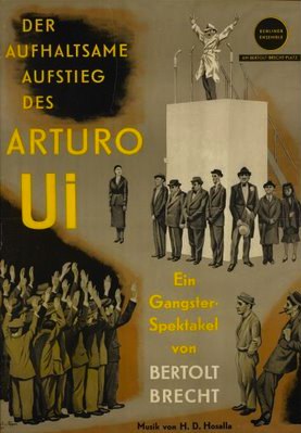 Dosya:Arturo Ui'nin Önlenebilir Tırmanışı afiş(Alm).jpg