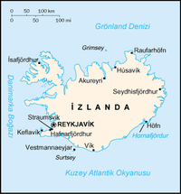 İzlanda'daki Şehirler Listesi: Vikimedya liste maddesi