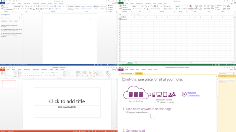 Dosya:Microsoft Office 2013 Varsayılan Ekranı.png