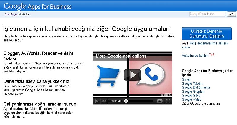 Dosya:Google Uygulamalar sayfası.jpg