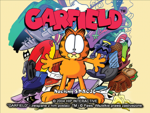 Играй гарфилд. Гарфилд. Garfield игра. Garfield игра 2004 2. Garfield 2004.