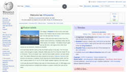 Scots Wikipedia Main Page (11 October 2022).png