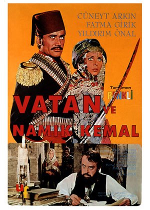 Film, 1969 Vatan Ve Namık Kemal: 1969 filmi