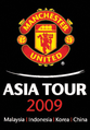 Kulübün 2009 yazında çıktığı Asya turu için hazırladığı pazarlama logosu.