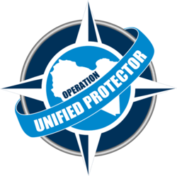 Логотип операції «Unified Protector»