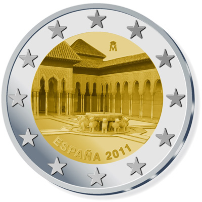 Файл:€2 Commemorative coin Spain 2011.jpg