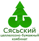 Файл:Логотип Сяського целюлозно-паперового комбінату (Росія).png