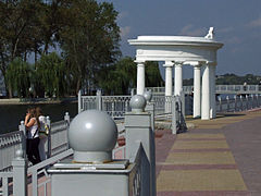 Набережна у парку імені Тараса Шевченка, 19 вересня 2012