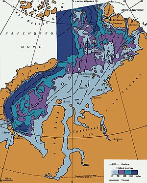 Карське Море: Клімат, Межі моря, Рельєф дна