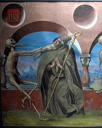Albrecht kauw, copia della perduta danza macabra di m.manuel del cimitero domenicano di berna (1512-20), 1649, 0003.jpg
