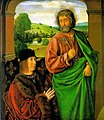 П'єр II, герцог Бурбонский зі святим апостолом Петром