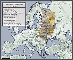 України: історичні кордони на карті