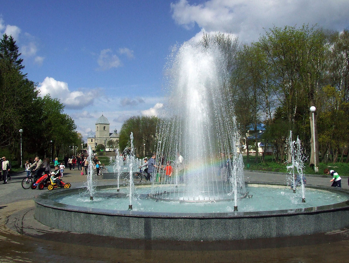 Тернополь фонтан