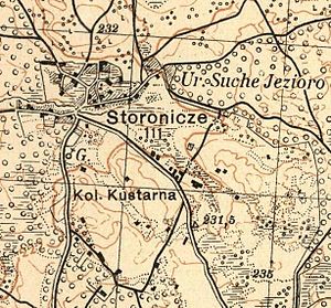 Село Сторониче і колонія Кустарна (1931)