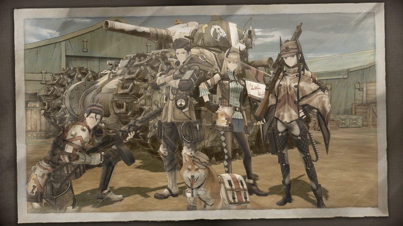 Файл:Скриншот з відеогри Valkyria Chronicles 4 -Загін "Е".png