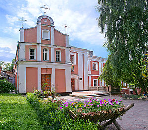 Приміщення Луцького домініканського монастиря, де з 1992 року знаходиться семінарія.