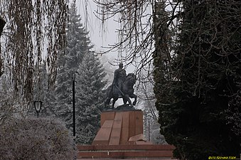 Пам'ятник князю Данилові Галицькому на майдані Волі