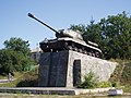 Пам'ятник загиблим при визволенні Гребінки радянським воїнам.JPG