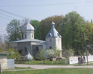 Сільська церква, квітень 2009 року