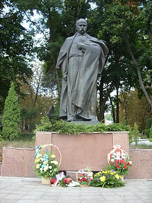 Пам'ятник Шевченку у Кременці