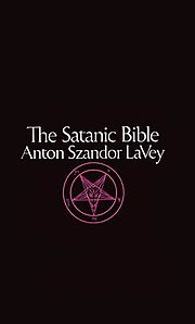 Cover of the book showing title and author in white text above a purple Sigil of Baphomet